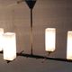 4-light chandelier designed by Gaston Fossati for Atelier d'Arte d'Uzès - 1950s