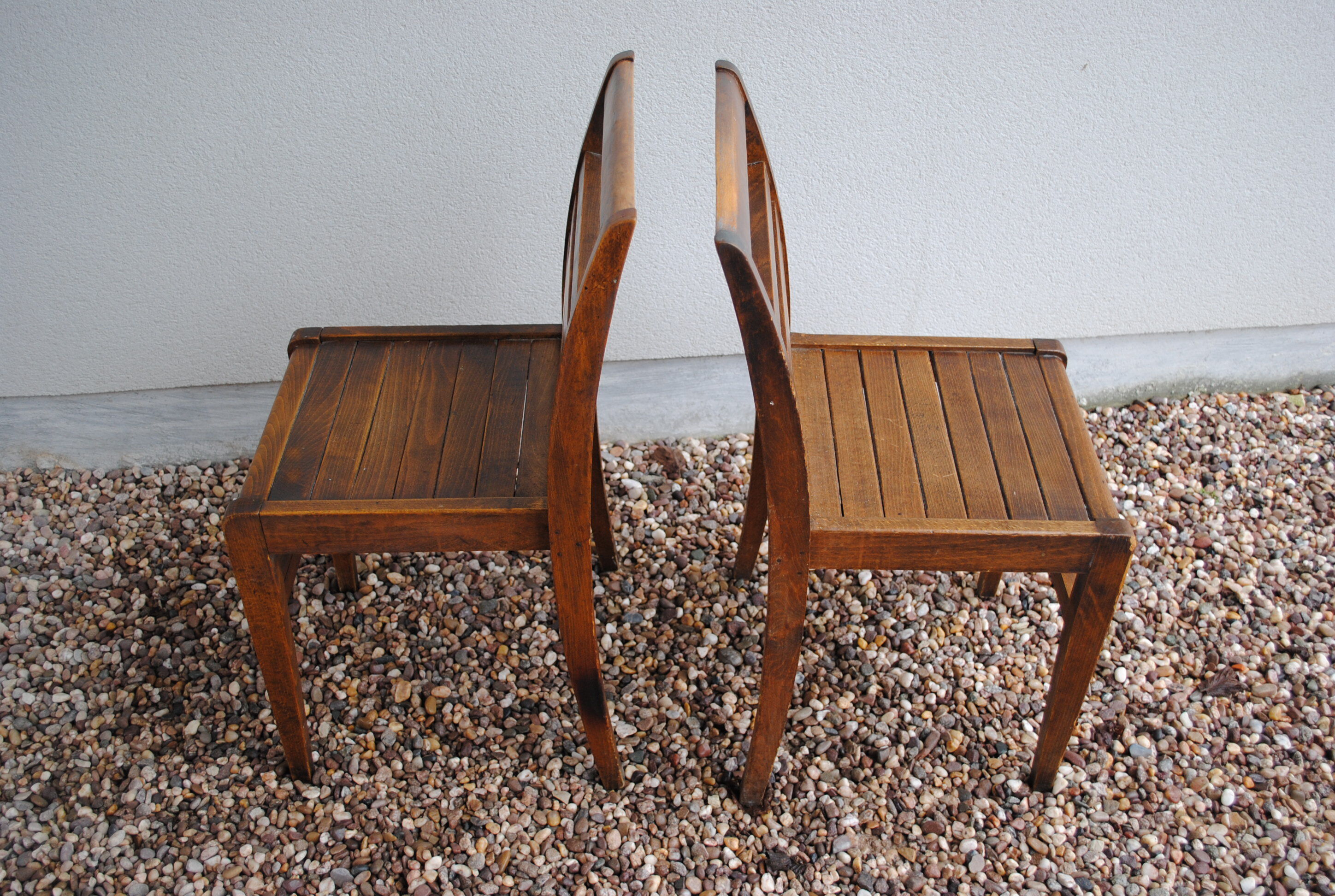 Suite de chaises René Gabriel 1950