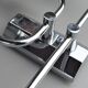 Chrome metal torch lamp 1970
