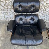 Herman Miller Lounge chair & ottoman palissandre Charles & Ray Eames 1960s
