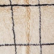 Tapis Marmoucha Blanc Ecru - 254 x 174 cm