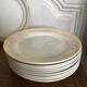Set of 10 Lunéville dessert plates