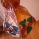 Tiffany-style stained glass pendant light
