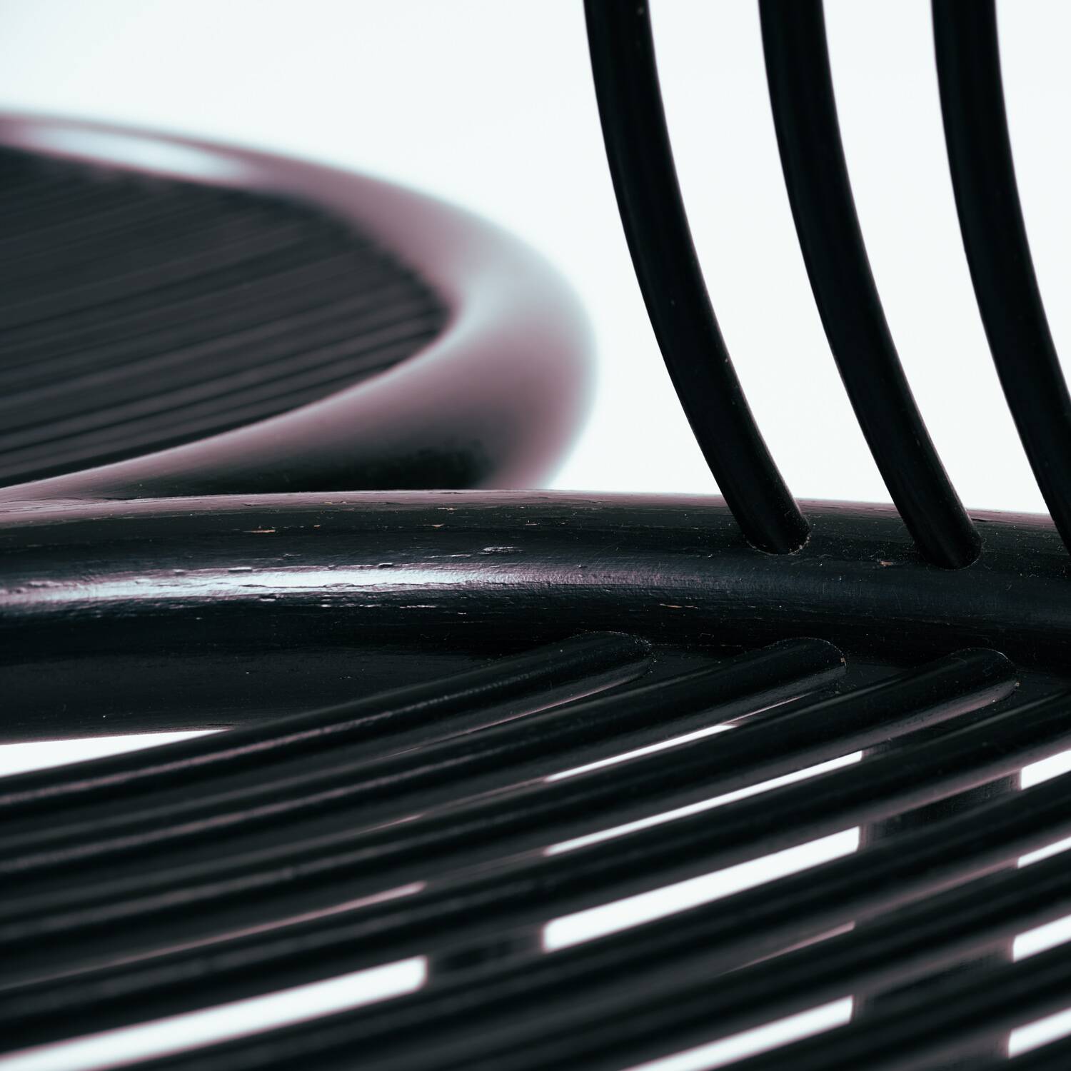 Lubke vis a vis chair, by Herbert Ohl, Germany, 1970s