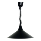 Lampe à pendentif en forme de chapeau de sorcière noir