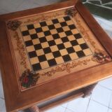 Louis XIII style game table walnut