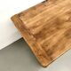 Table de ferme XIXe siècle en chêne et noyer