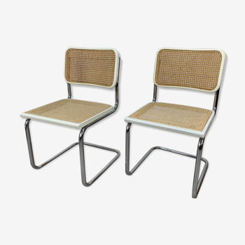 Set de 2 chaises Cesca B32 par Marcel Breuer