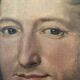 Antique Large Military Portrait Painting of a German Baron, 1870