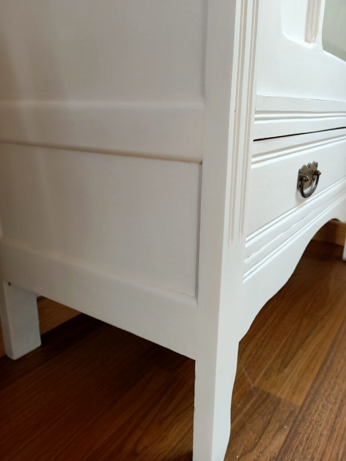 White Parisian wardrobe