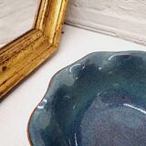Glazed stoneware pocket tray
