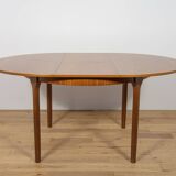 Table à manger ronde extensible en palissandre du milieu du siècle de McIntosh, Royaume-Uni, années 1960