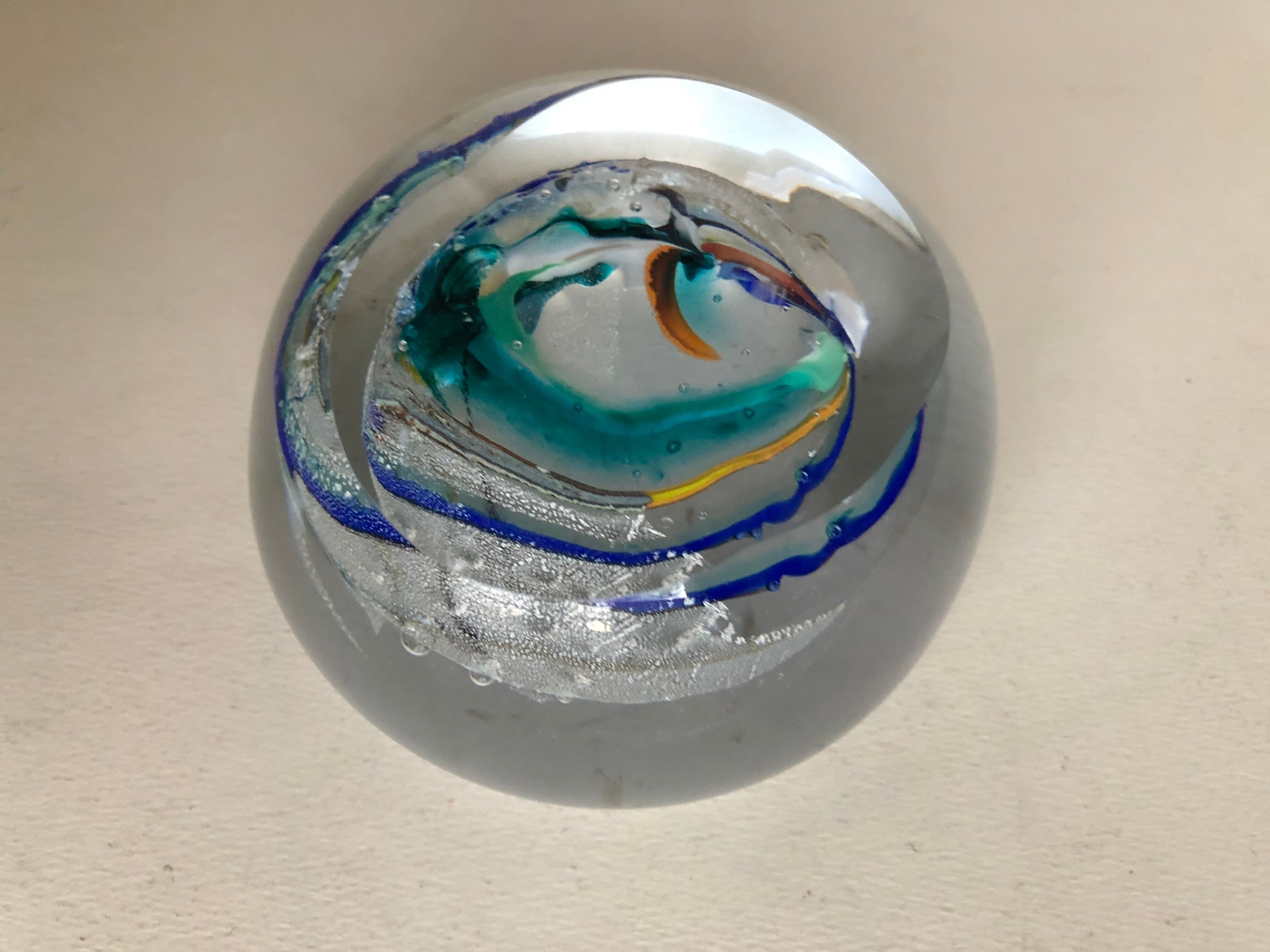 Paper press ball signed Zotto