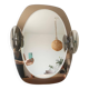 Space Age Mirror ISA Italy 1980
