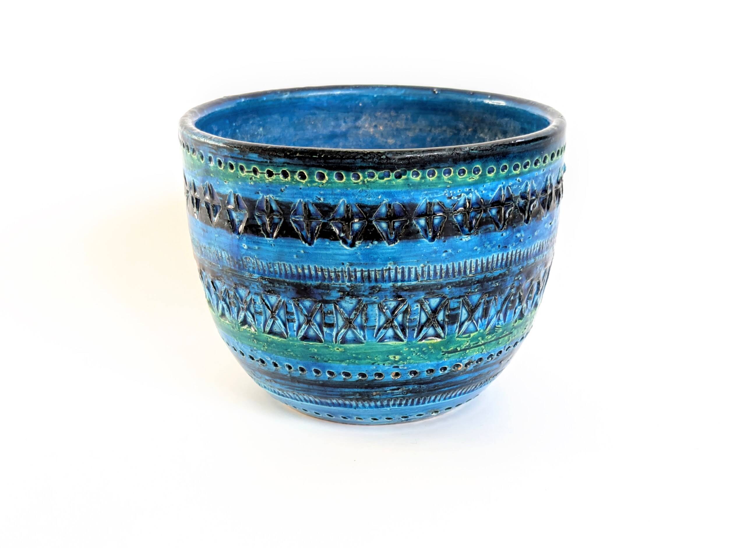 Bitossi Planter | Italian Ceramics by Aldo Londi | 1960s