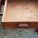 Farm table early 20th century 3 spacer drawers 180cm