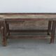 Old wooden workbench