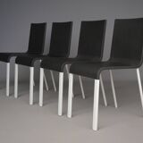 03 Chaises de salle à manger de Maarten van Severen pour Vitra. Lot de 4