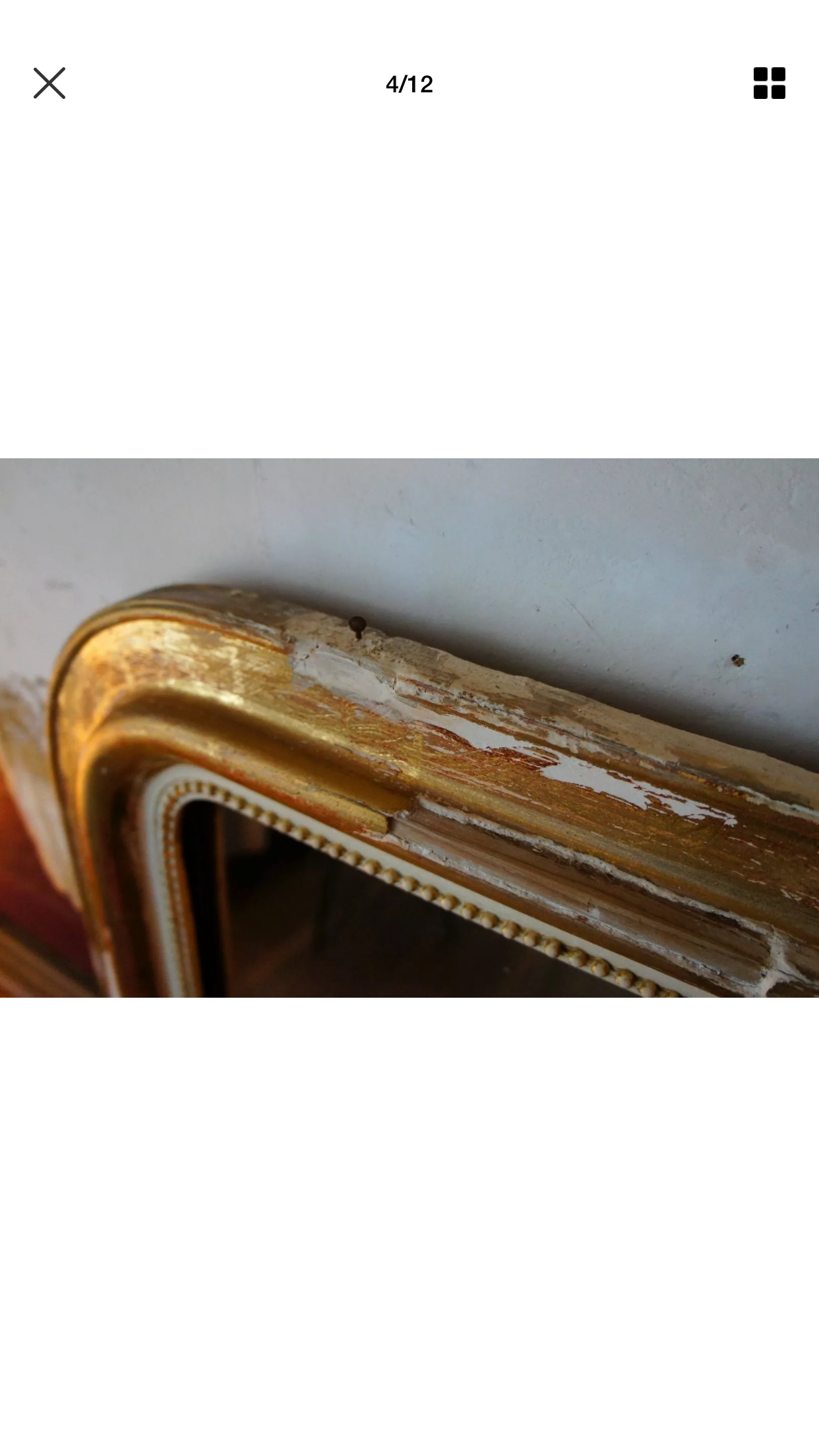 Mirror Louis Philippe former 131x98cm