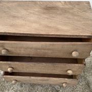 Small Bauhaus vintage chest of drawers from the 1960s.