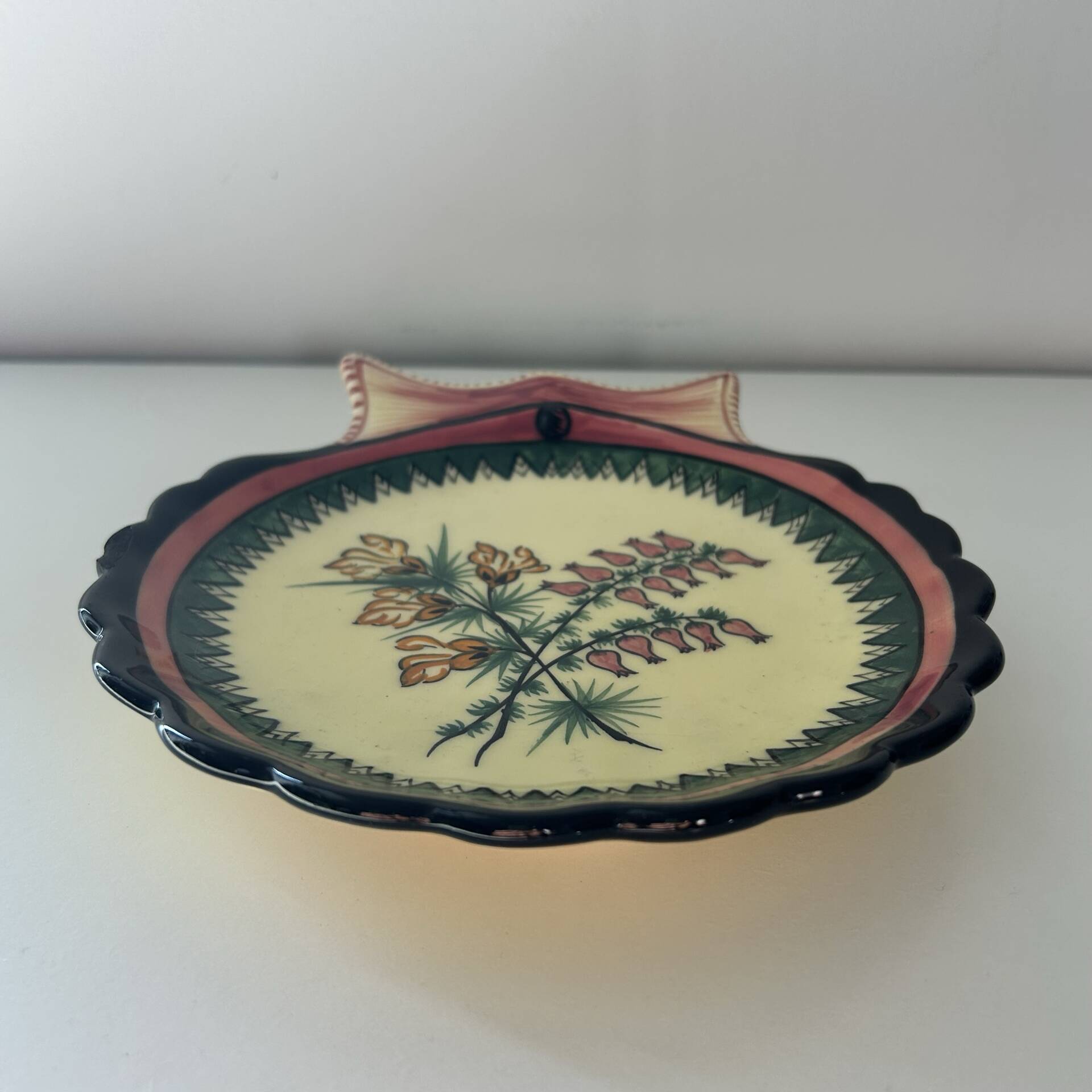 Plat coquillage Henriot Quimper