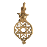 Brass door knocker