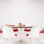 Oval dining table in rosewood by Maurice Burke for Arkana, England, 1960s