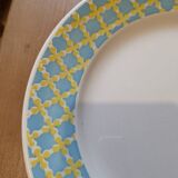 8 Digoin Sarreguemines dinner plates