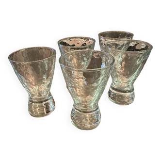 Vintage aperitif glasses 7cl