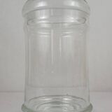 Blown glass jar