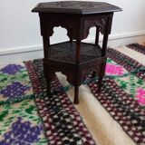 Indian sofa tips carved wood 1950