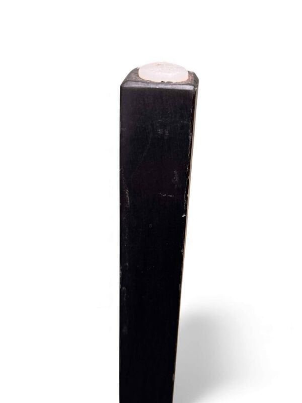 Série de 3 chaises Baumann noires, modèle Argos