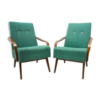 Pair of midcentury armchairs by Jaroslav Šmídek, 1960´s