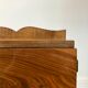 Veneer bedside table and handle flower art deco 30s
