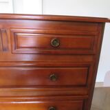 Vintage–Belle commode Louis Philippe-Style Directoire -4 tiroirs-Meriser