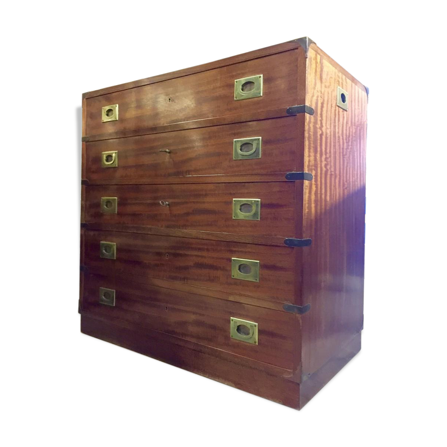 Navy manufacturing around 1940 mahogany Dresser