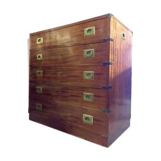 Navy manufacturing around 1940 mahogany Dresser