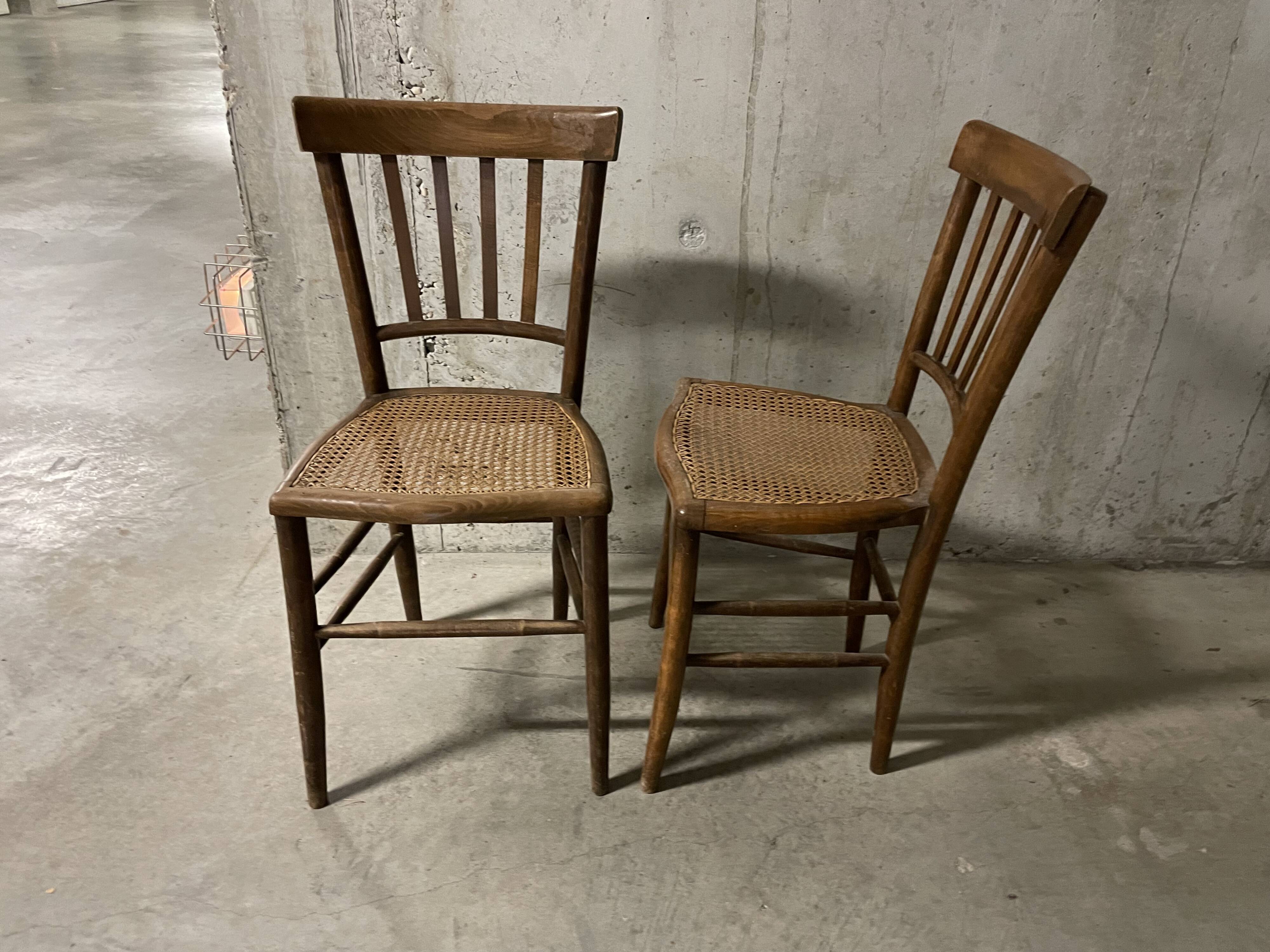 Bistro chairs 50s