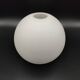 French vintage retro white glass replacement shade