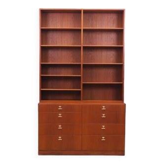 Teak bookcase, Danish design, 1960s, designer: Børge Mogensen