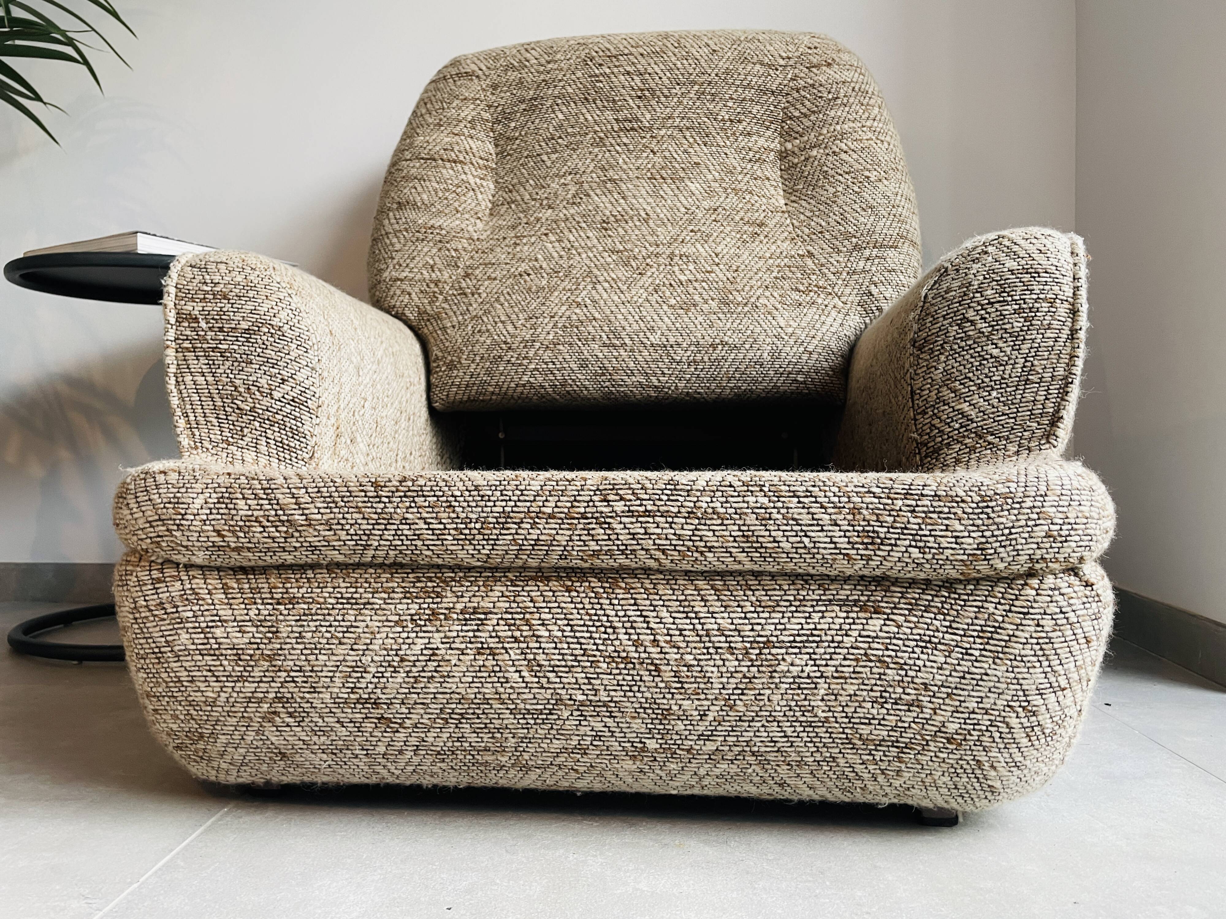 Vintage fireside chair, 70s