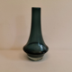 Petrolium blue vase, numbered with diamond pen, from Finnish Rimini Lassi