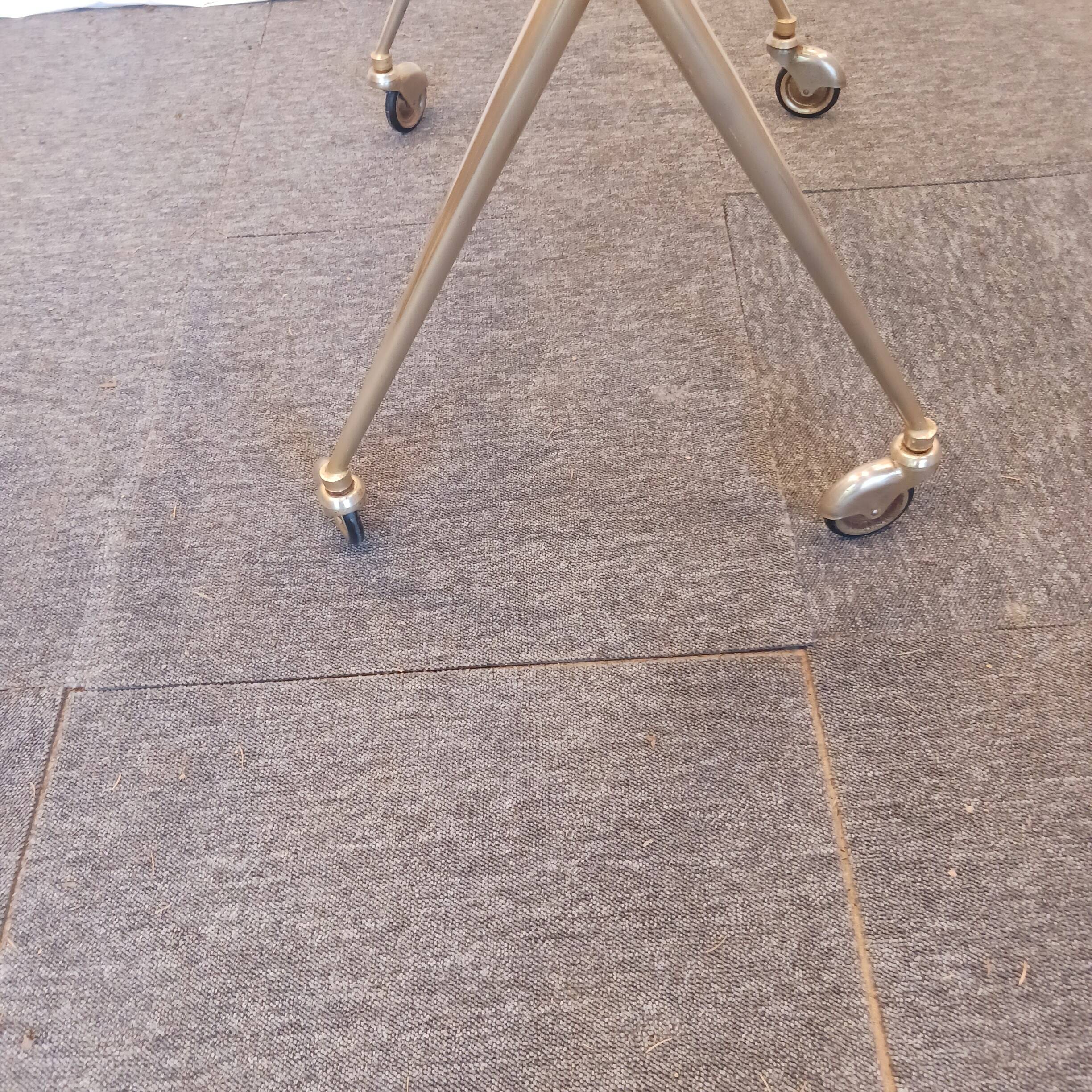 Desert glass and brass circa 1960