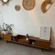 Enfilade basse vintage peu profonde