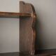 Dutch solid wood shelf in the shape of a cloud, 1930s