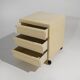 Modular chest of drawers, bed side table by Simon Fussell for Kartell, 1970
