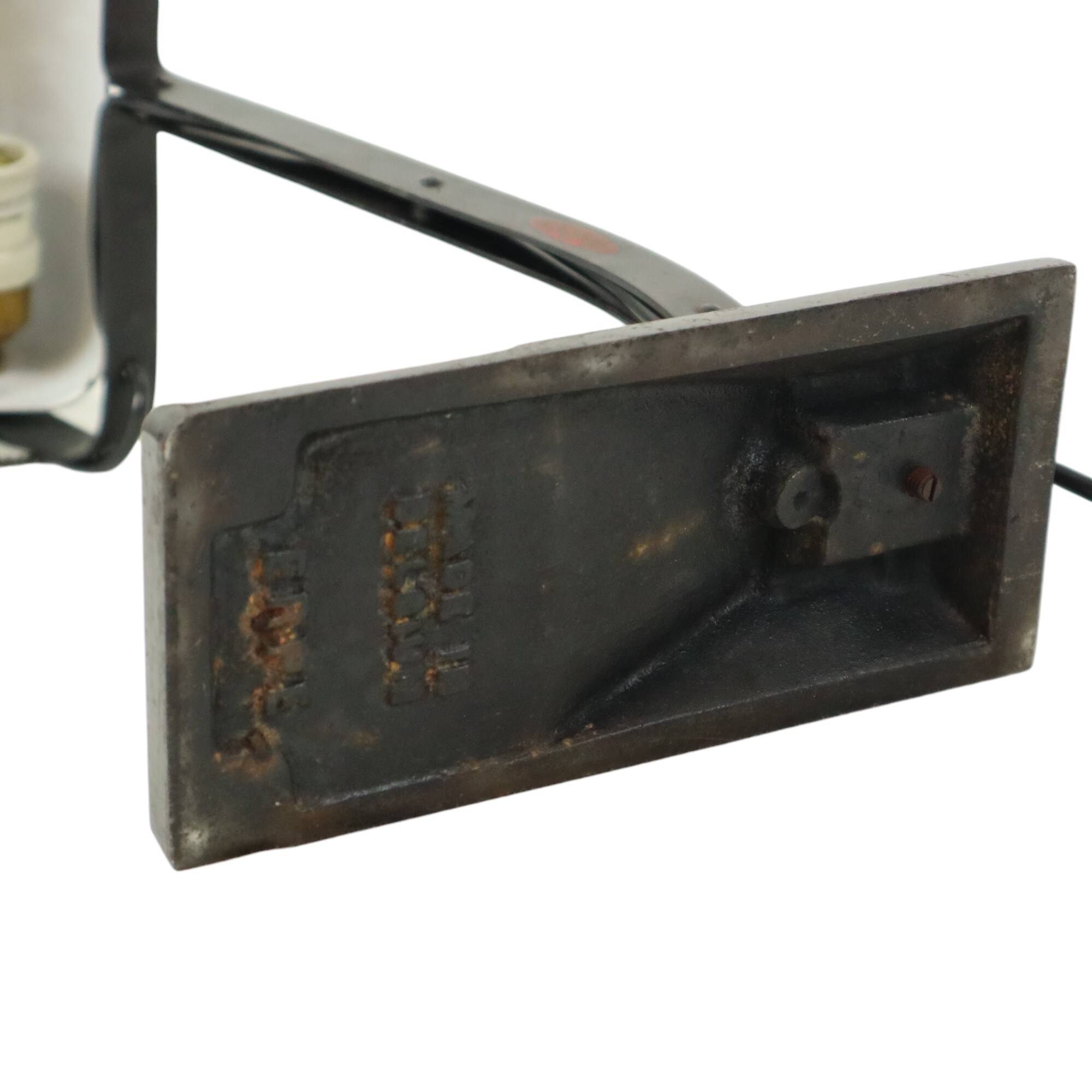 Lampe de bureau Bauhaus Notary Lamp Erpe Modèle 52 Émail vert