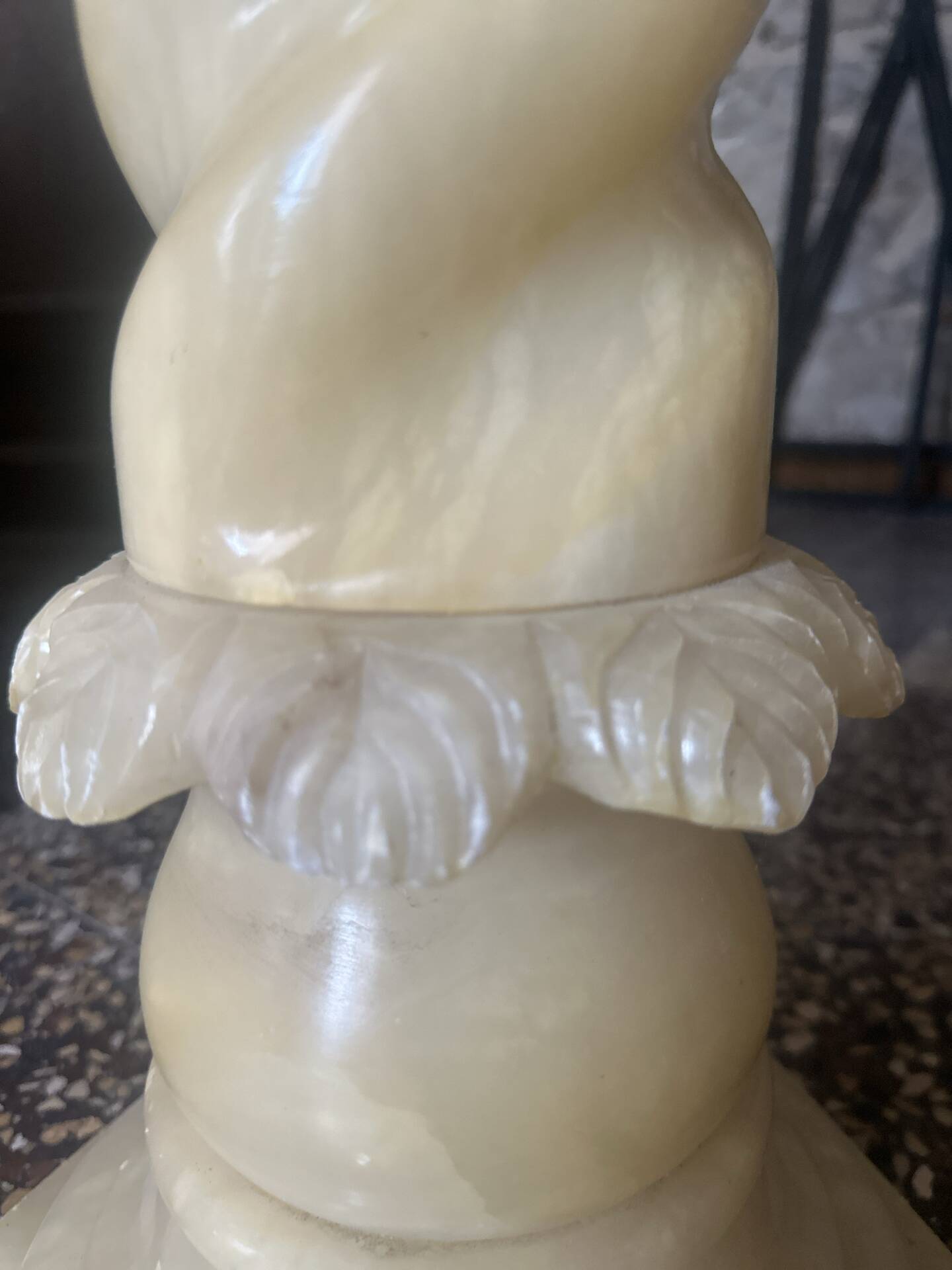 Alabaster column