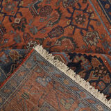 Handmade Wool Antique Persian Heriz Rug- 112x183cm
