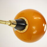 1960s brass floor lamp Czechoslovakia